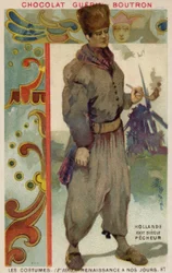 Niederländischer Fischer, 17. Jahrhundert